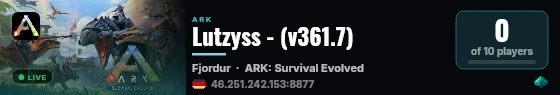 Lutzyss - (v361.7) live status badge