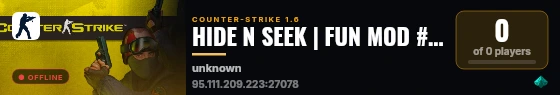 HIDE N SEEK | FUN MOD #065 live status badge