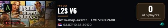 L2S V6 live status badge