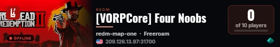 [VORPCore] Four Noobs live status badge