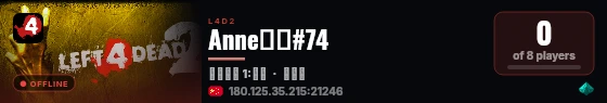 Anne云服#74 live status badge