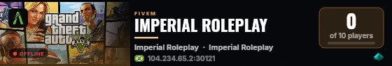 IMPERIAL ROLEPLAY  live status badge