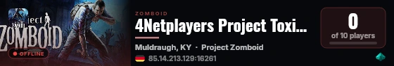 4Netplayers Project Toxicity live status badge