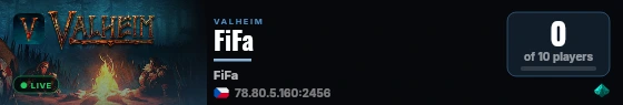 FiFa live status badge