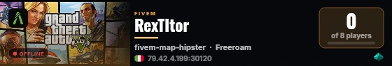 RexTItor live status badge