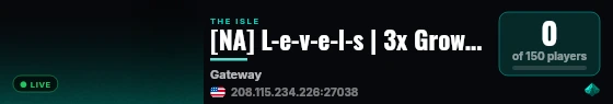 [NA] L-e-v-e-l-s | 3x Growth | Survival/PvP | live status badge