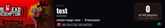 test live status badge