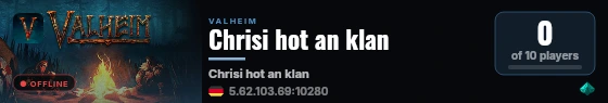 Chrisi hot an klan live status badge