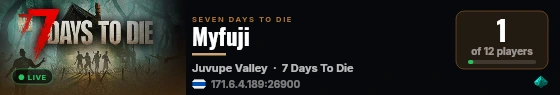 Myfuji live status badge
