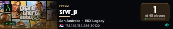 srvr_p live status badge