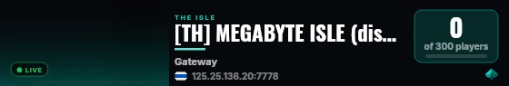 [TH] MEGABYTE ISLE (discord.gg/N57PEsVa5T) live status badge