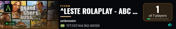 ^LESTE ROLAPLAY - ABC #2K ✨ live status badge