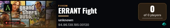ERRANT Fight live status badge