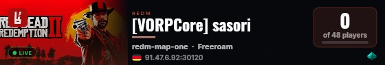 [VORPCore] sasori live status badge