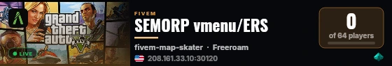 SEMORP vmenu/ERS live status badge