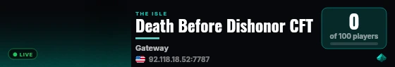 Death Before Dishonor CFT live status badge