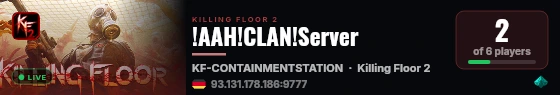 !AAH!CLAN!Server live status badge