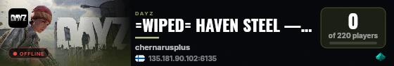 =WIPED= HAVEN STEEL — RAIDS — HIGH FPS — HIGH LOOT #3 live status badge