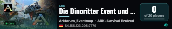 Die Dinoritter Event und Trading Map - (v361.7) live status badge