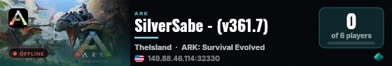 SilverSabe - (v361.7) live status badge