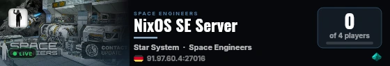 NixOS SE Server live status badge