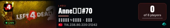 Anne云服#70 live status badge