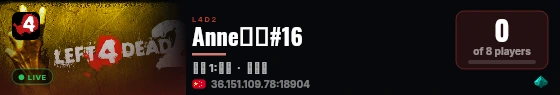 Anne云服#16 live status badge