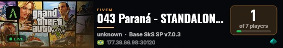 043 Paraná - STANDALONE Edition live status badge