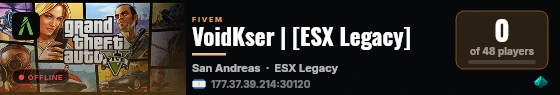 VoidKser | [ESX Legacy] live status badge