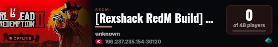 [Rexshack RedM Build] Mundi RSG live status badge