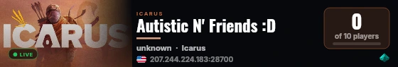 Autistic N' Friends :D live status badge