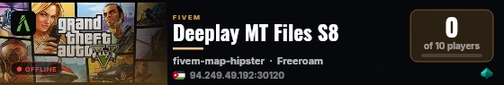 Deeplay MT Files S8 live status badge