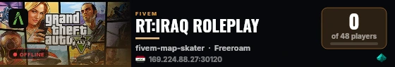 RT:IRAQ ROLEPLAY live status badge
