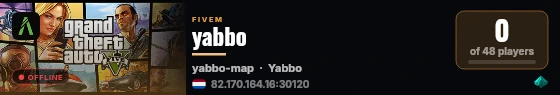 yabbo live status badge