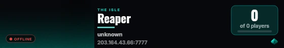 Reaper live status badge
