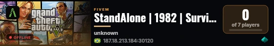 StandAlone | 1982 | Survive the Havoc live status badge