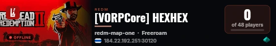 [VORPCore] HEXHEX live status badge