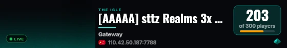 [AAAAA] sttz Realms 3x Grow/low/AI live status badge