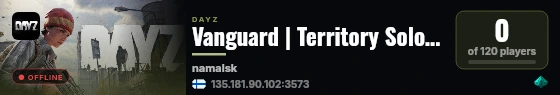 Vanguard | Territory Solo / PVP / Events * No Trader live status badge