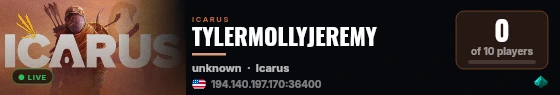 TYLERMOLLYJEREMY live status badge