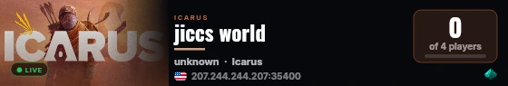 jiccs world live status badge
