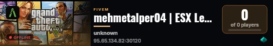 mehmetalper04 | ESX Legacy Server live status badge