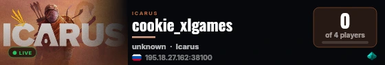 cookie_xlgames live status badge