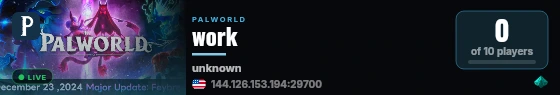 work live status badge