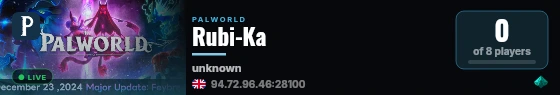 Rubi-Ka live status badge