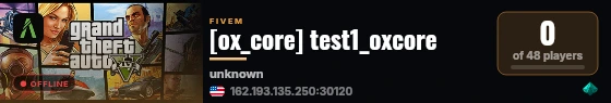 [ox_core] test1_oxcore live status badge