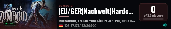 |EU/GER|Nachwelt|Hardcore PvE/P|Overgrown|Evolving Zombies live status badge