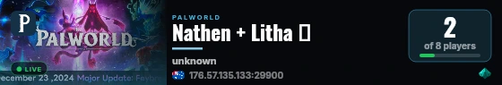 Nathen + Litha ♡ live status badge