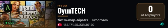 OyunTECH live status badge