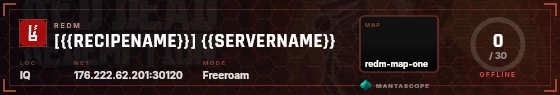 HUD badge preview